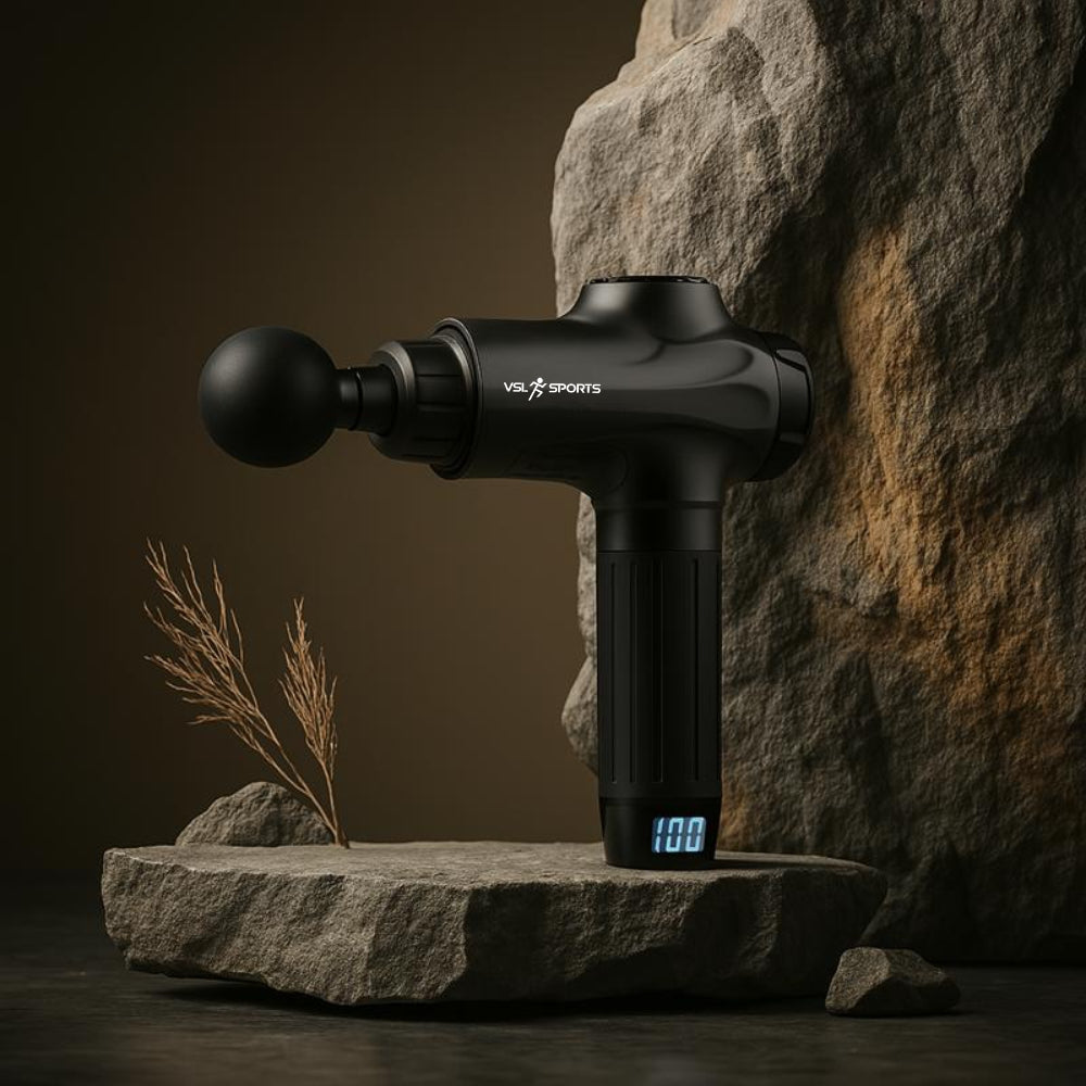 VSL Sports HyperGun X-Pro® | Premium Massage Gun με 12 Κεφαλές & 7 Επίπεδα Έντασης