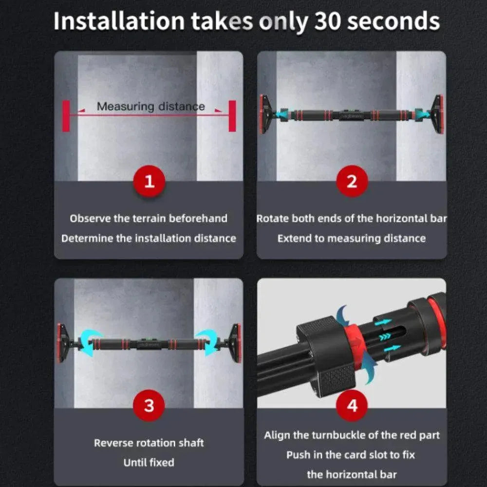 VSL Sports - Ρυθμιζόμενο Μονόζυγο Πόρτας 70-100cm για Χρήστη έως 180kg - VSL140500