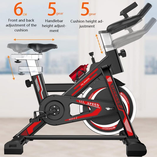 VSL Sports AeroRide 300 Κόκκινο – πλευρική όψη ποδηλάτου